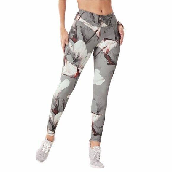 New Fabletics High‎ Waisted Powerhold Leggings Mirage Print Small - Picture 1 of 8